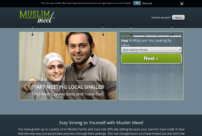 Muslim Meet Homepage Image